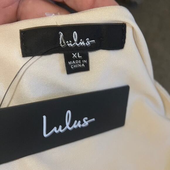 NWT LULUS Champagne colored sleeveless bodysuit XL - Picture 2 of 5